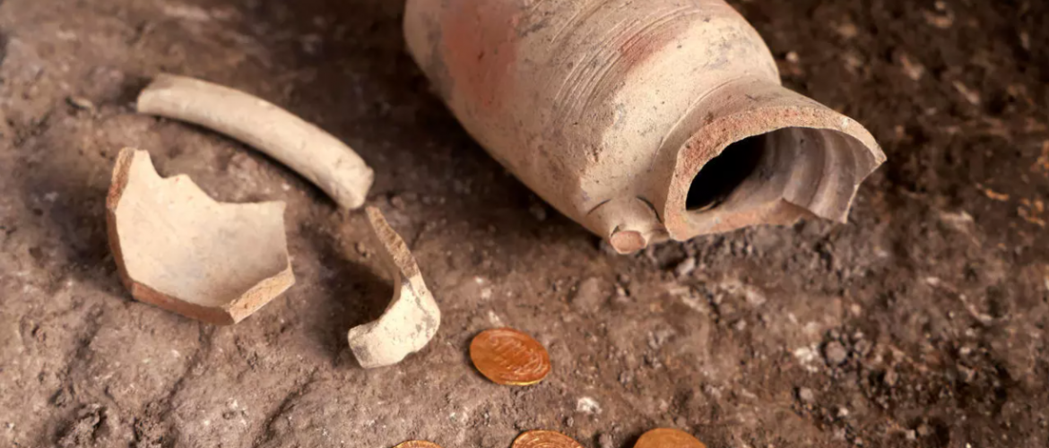 Ezeréves aranyérméket találtak Jeruzsálemben